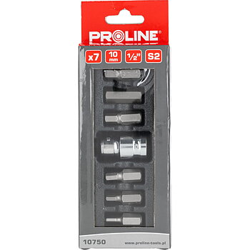 PROLINE TOOLS Bit set 7 Delar, Proline