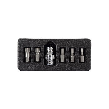 PROLINE TOOLS Bitsats 6 Delar, Spline M5-M12, Proline