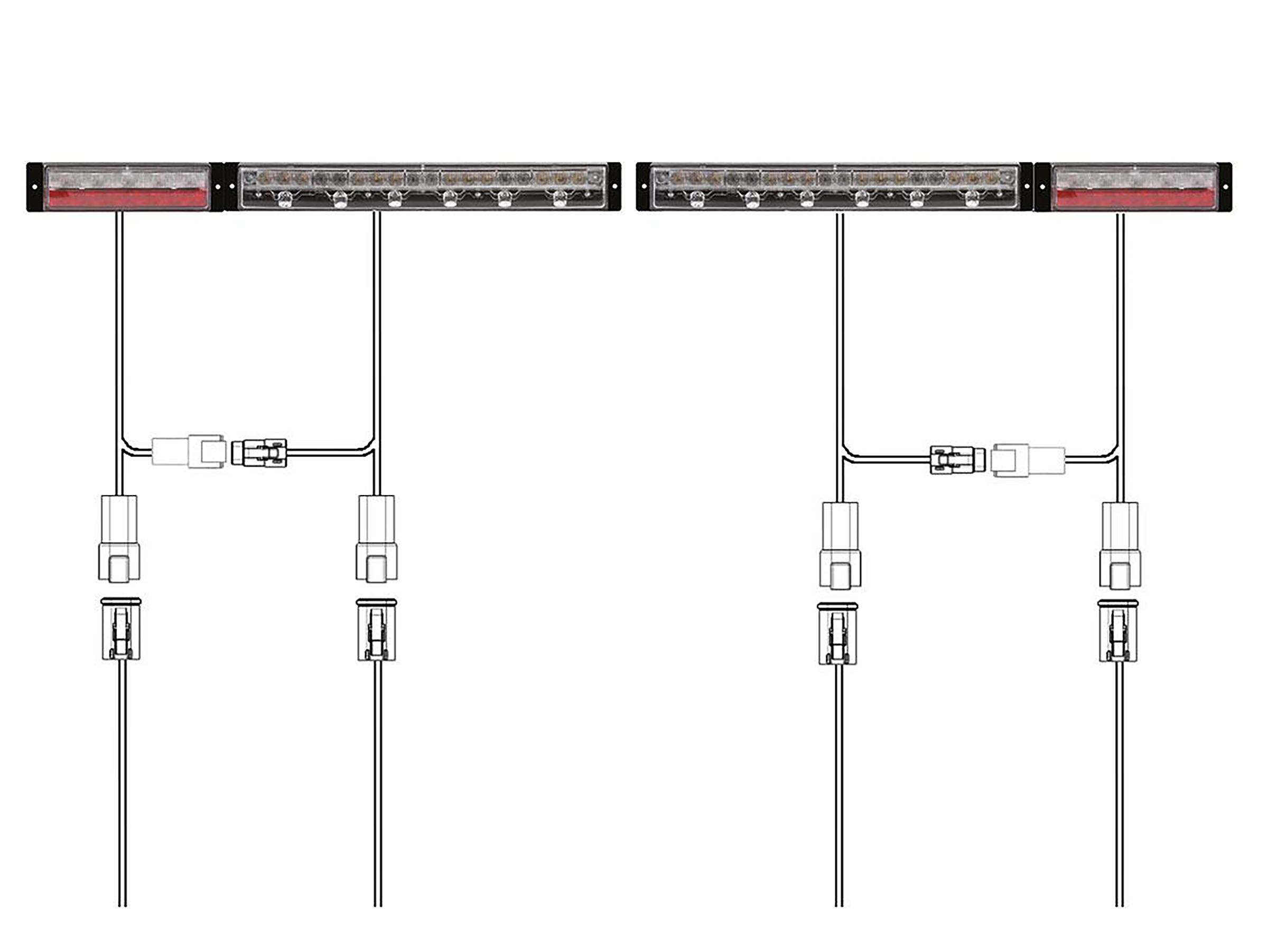 LED baklampskit Vignal utan öron - 3