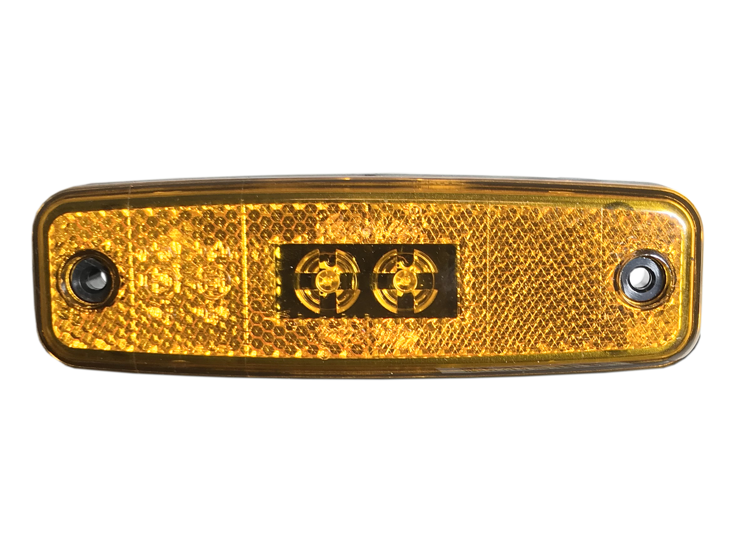 Sidomarkeringslampa orange LED 12-24 V