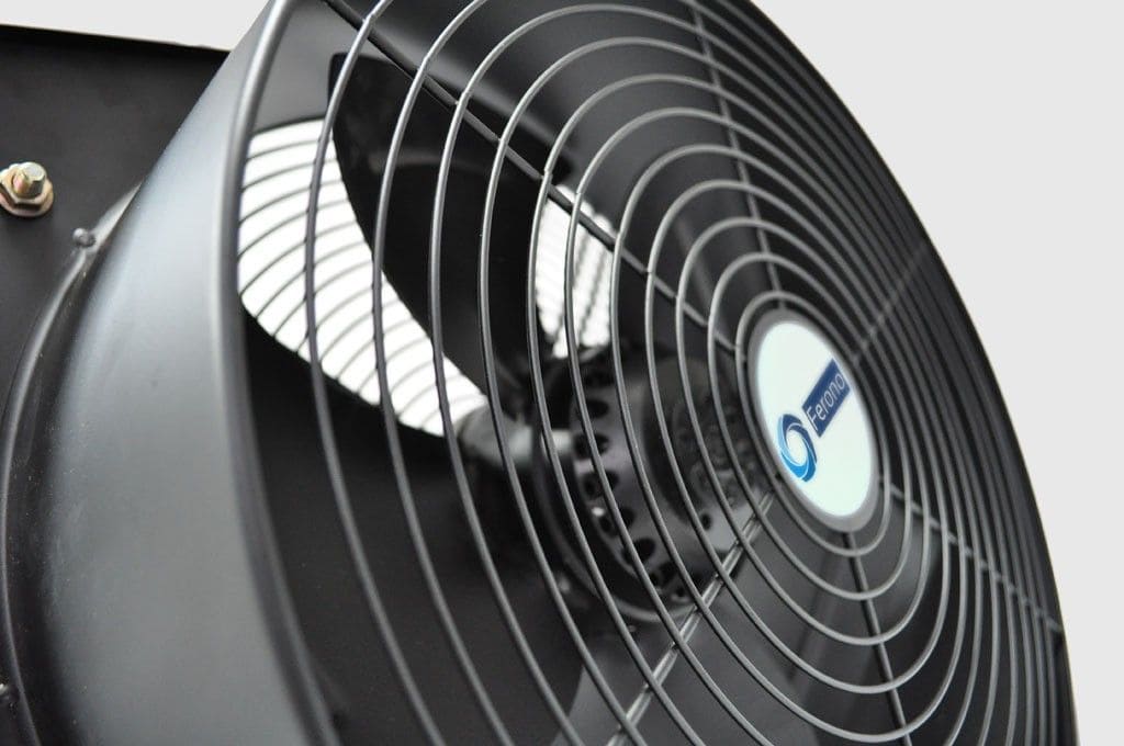 Väggmonterad Utsugsfläkt Axial 400mm 170W IP44 4500m³/h 73Pa, Ferono - 3