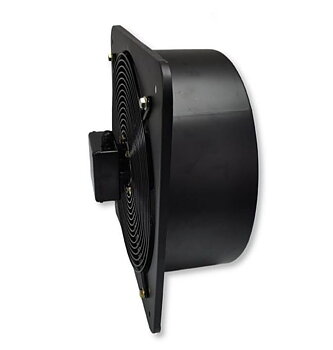Väggmonterad Utsugsfläkt Axial 400mm Förstärkt Fläns IP44 4500m³/h, Ferono