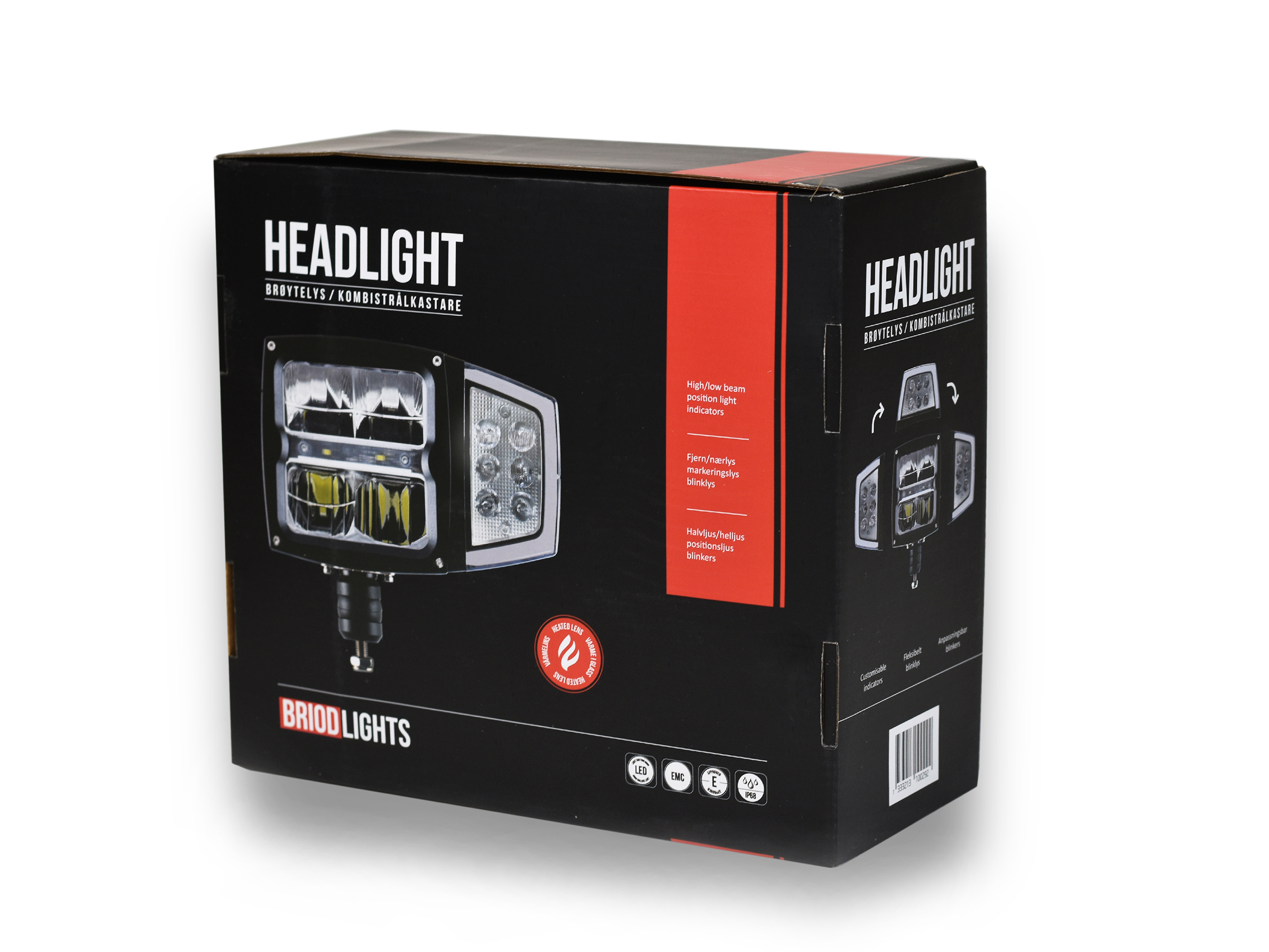 BriodLights Kombistrålkastare LED 4 funktioner - 2