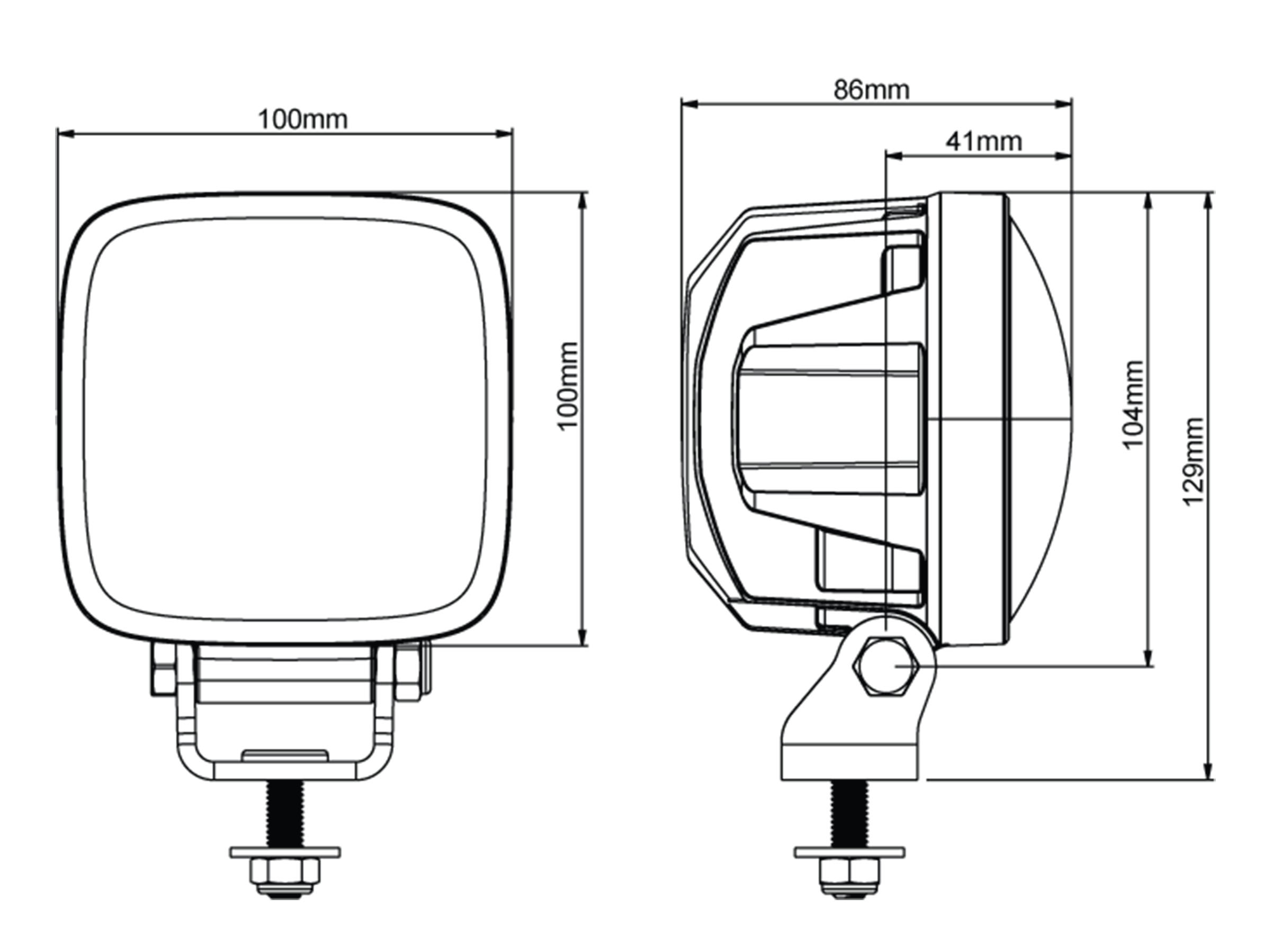 Arbetslampa LED Scorpius Pro 415 PH - 2