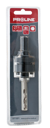 PROLINE TOOLS Adapter till bi-metall hålsåg 32-140 mm, 11 mm, sexkant, Proline