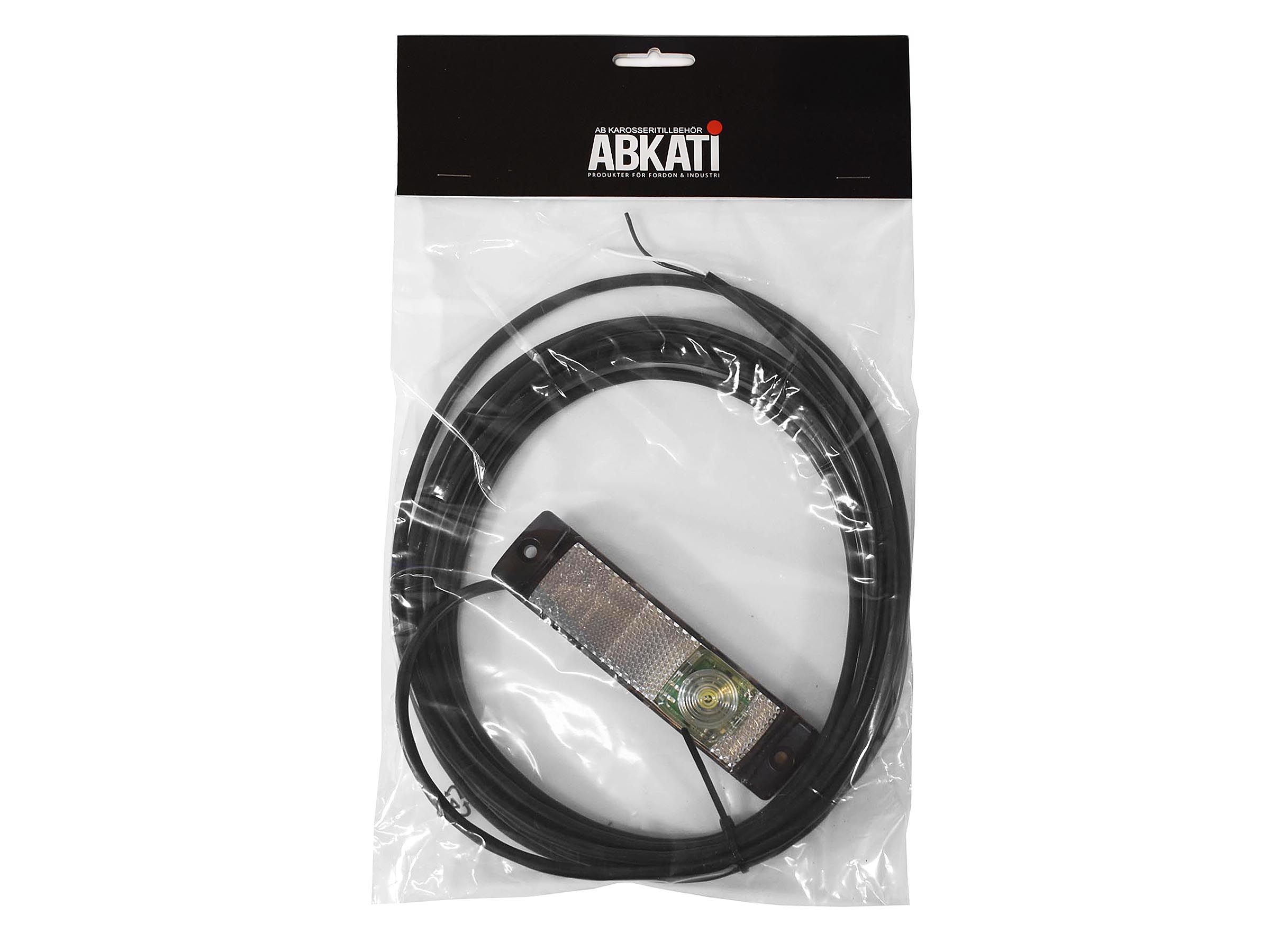 PT - Positionslampa vit LED 24 V 5 m kabel för butik