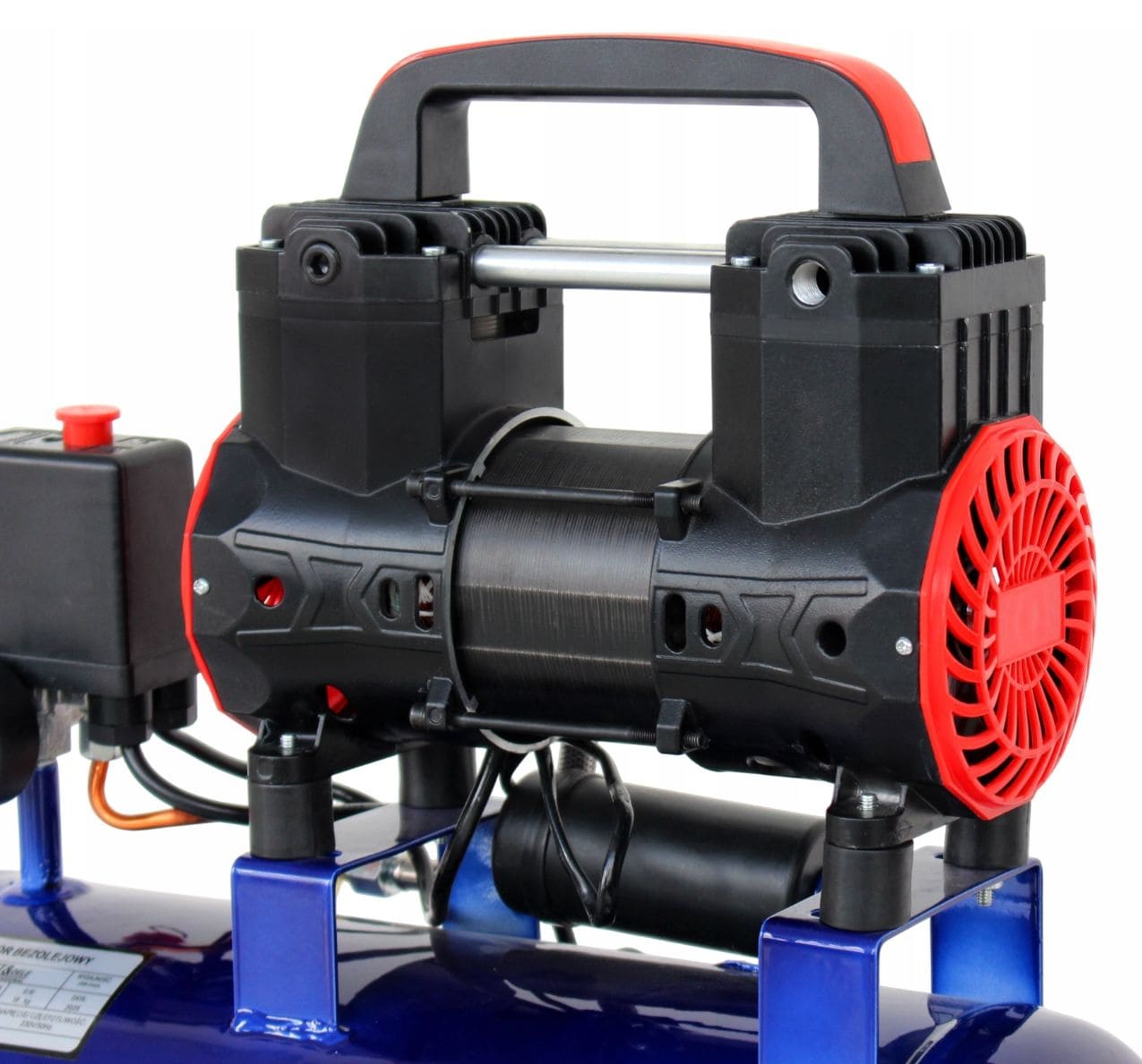 KRAFT&DELE Kompressor Oljefri 30L 1500W 285 l/min Tyst Verkstadskompressor - 5
