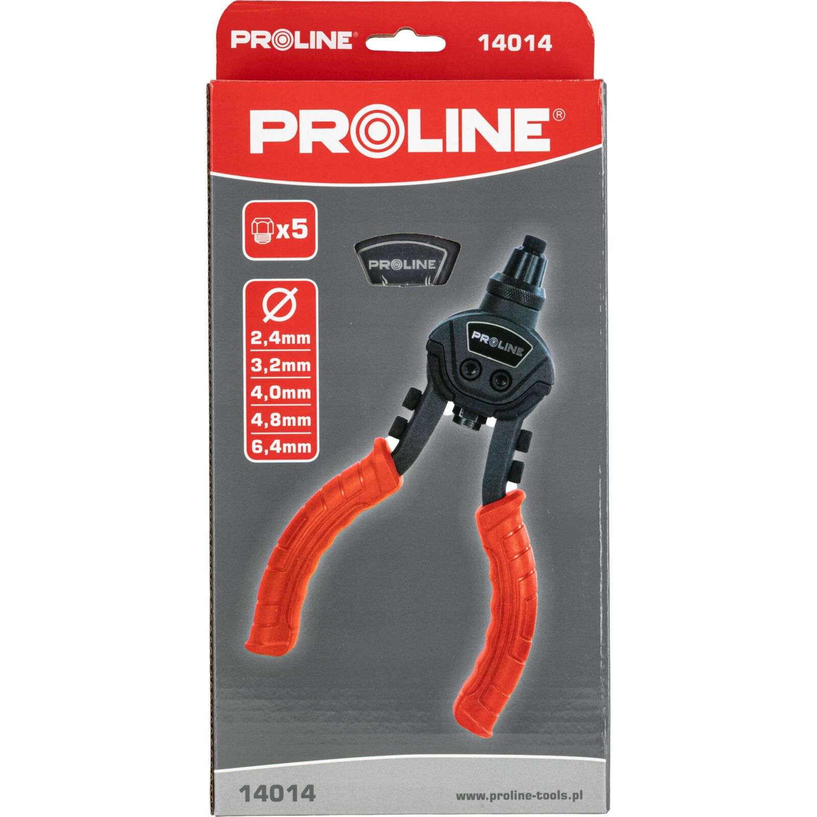 PROLINE TOOLS Riveter Kompakt 2, 4-6, 4 mm, Proline - 4