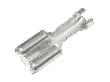 Flatstiftshylsa 6,3x0,8  1,0-2,5 mm² 100st/frp Nabb (b. 12)