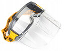 Skyddsglasögon Goggles Klara Polykarbonat EN166 Passar Över Glasögon, Powermat