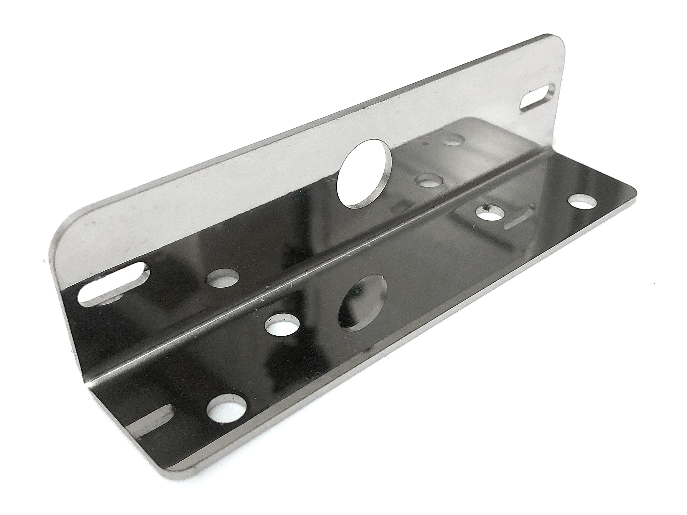 Hållare rostfri för blixtljus 130x30x30 mm