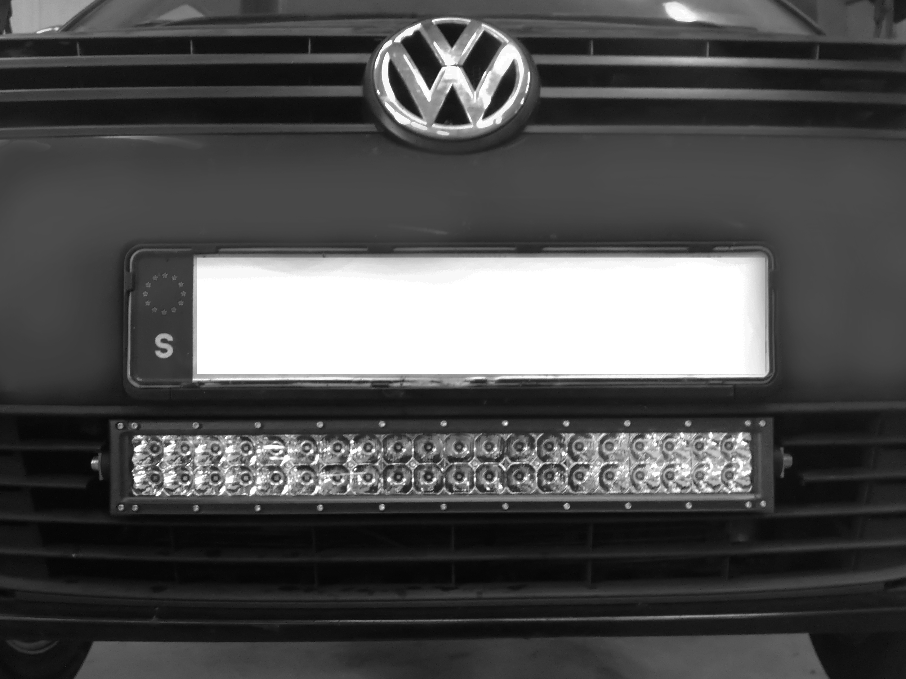PT LED extraljusramp V2 böjd 567 mm inkl. mont.kit VW Caddy