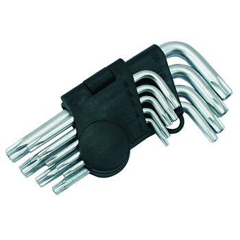 Beast TORX-nycklar T10-T50 CV med hål, 9 st