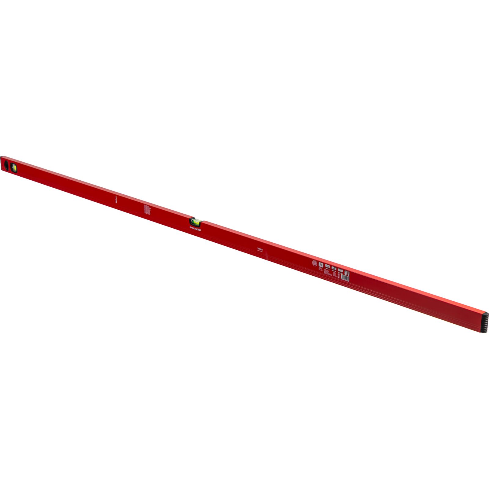 PROLINE TOOLS HD Aluminiumvattenpass 200 cm, 2 Libeller, Fräst, Noggrannhet 0, 5 mm/m, Proline HD - 2