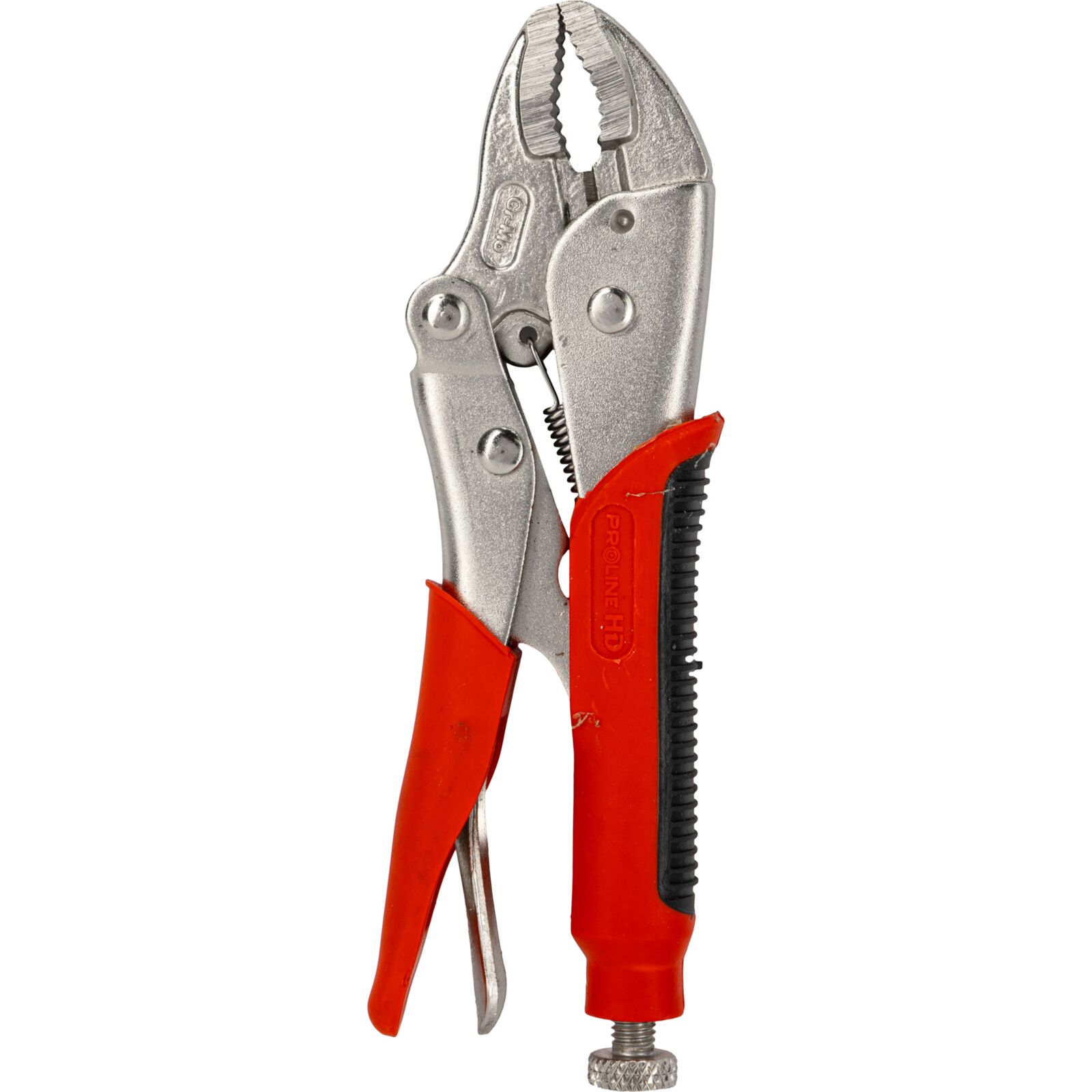 PROLINE TOOLS Låstång 180 mm, Rundkäkar, Gummerade Greppytor, Proline - 6