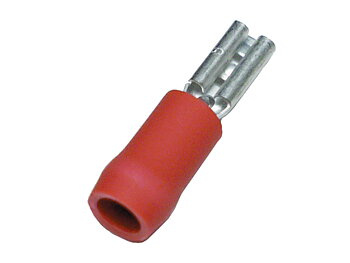 Isolerad flatstiftshylsa 2.8x0.5 mm 100 st/frp (bild 1)