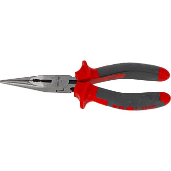 PROLINE TOOLS Flacktång 160 mm rundad käft, Proline