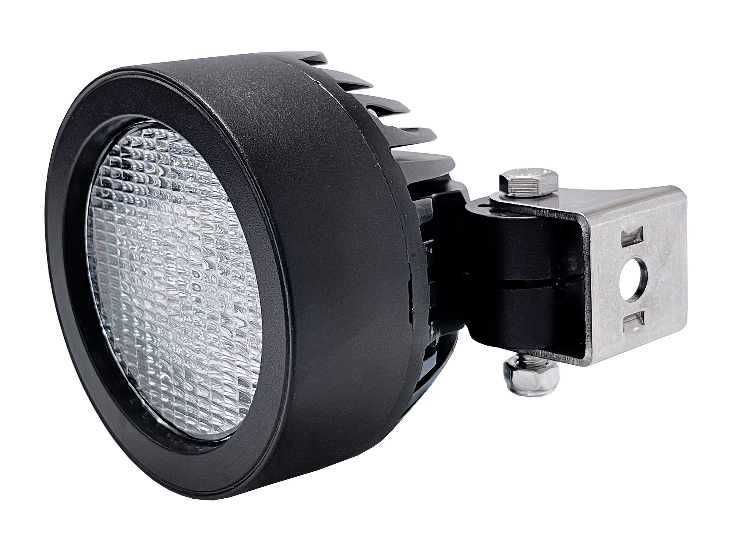 Traktorlampa Rund Sidofäste - 3