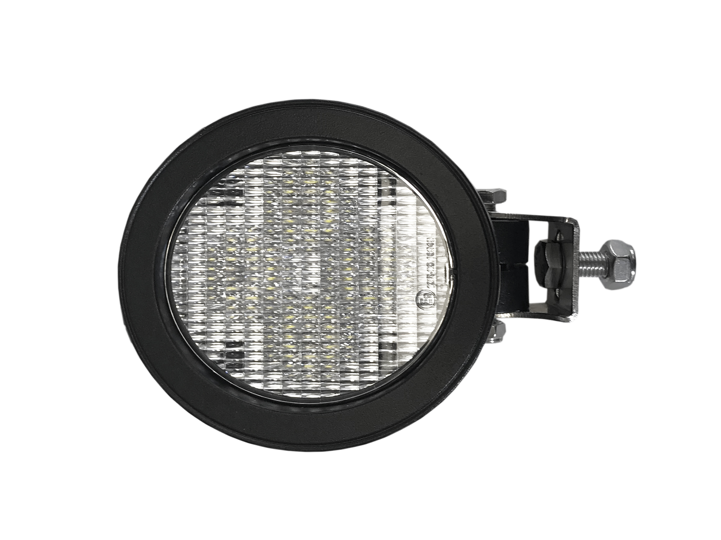 Traktorlampa Rund Sidofäste