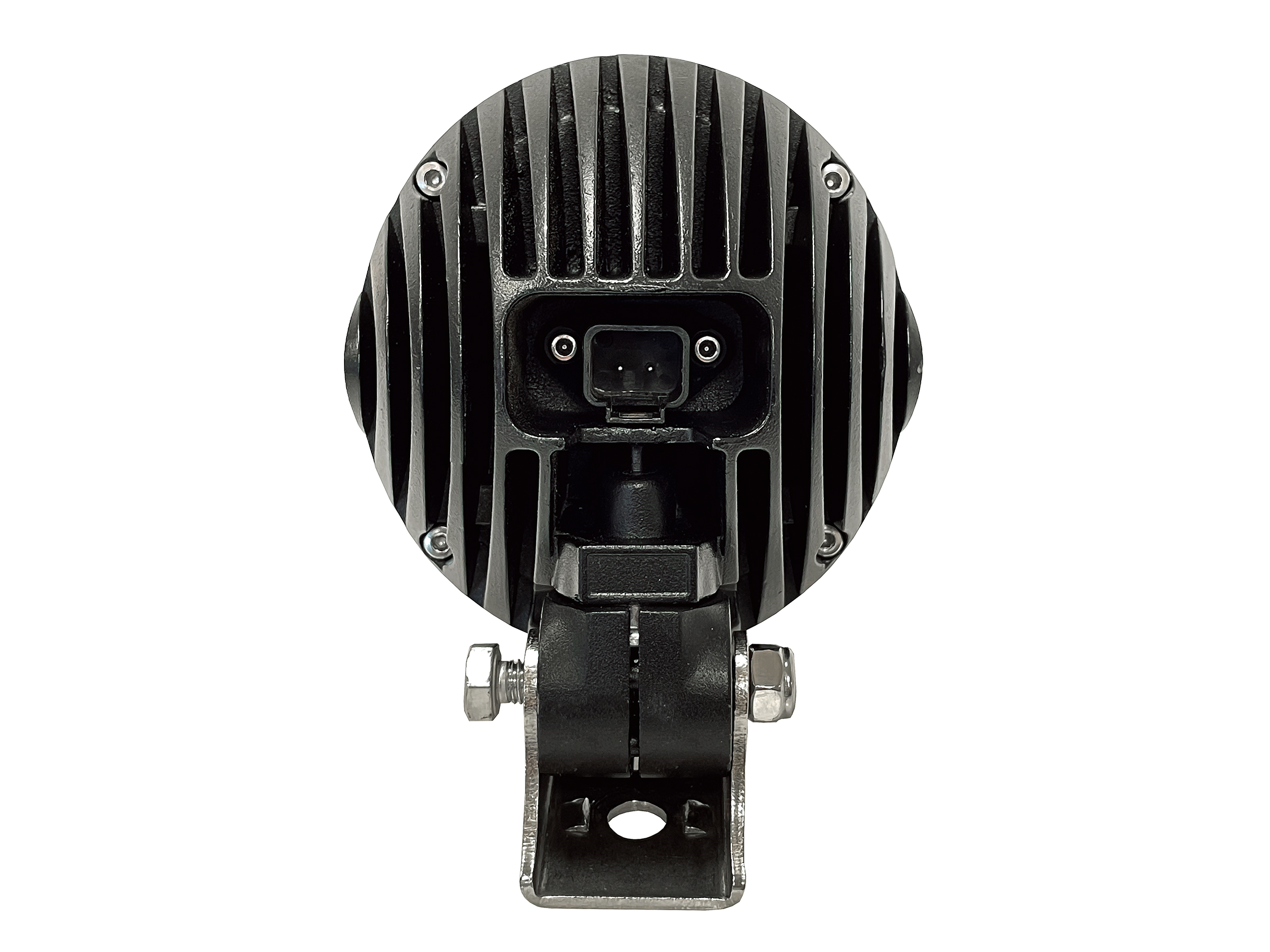 Traktorlampa Rund Sidofäste - 4