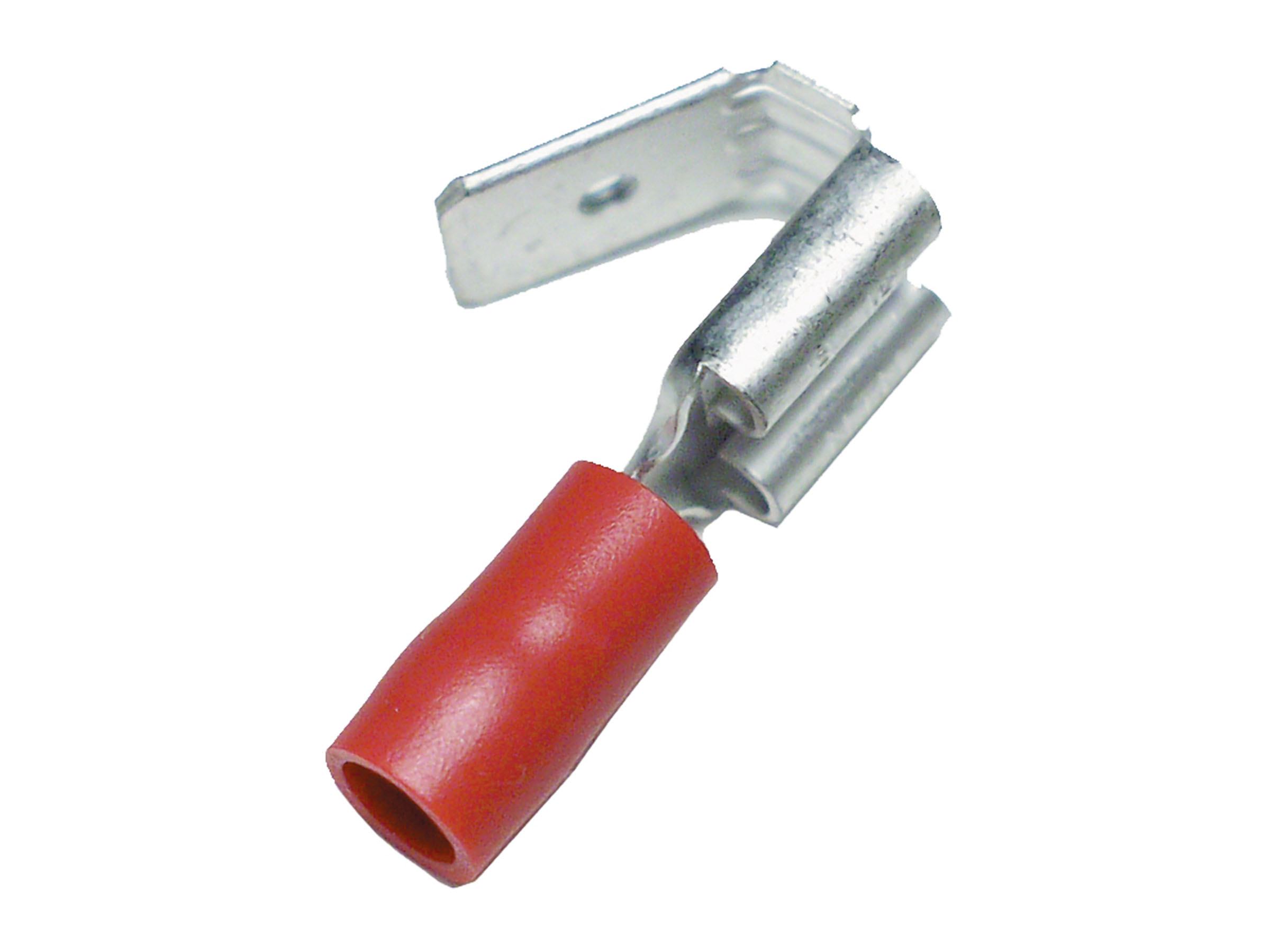 Isolerad flatstiftshylsa+hane 6.3x0.8 mm 100 st/frp (bild 7)