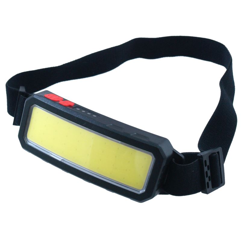 Uppladdningsbar LED-pannlampa, 3 ljuslägen, Beast