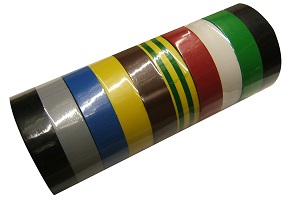 PVC Insulation Tape (För 8 Kv)150.15 mm, l=10M, 3 st