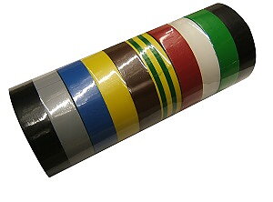 PVC Insulation Tape (För 8 Kv)150.15 mm, l=10M, 3 st