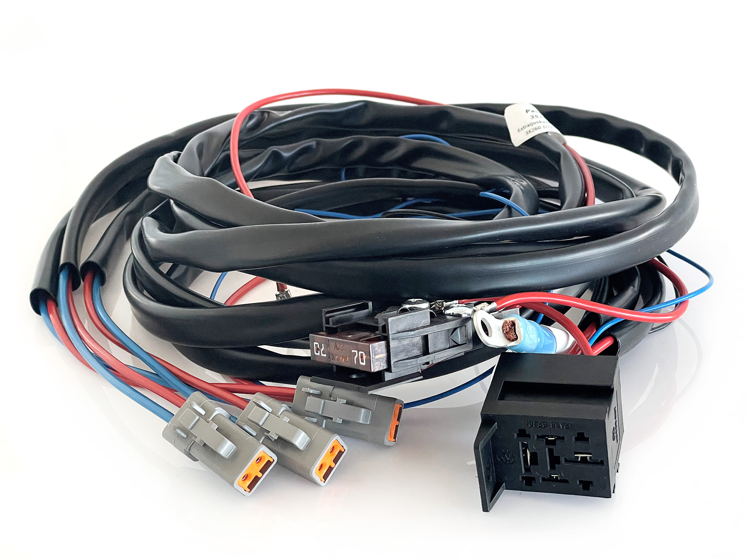 Extraljuskablage 12V 3x260W DTP