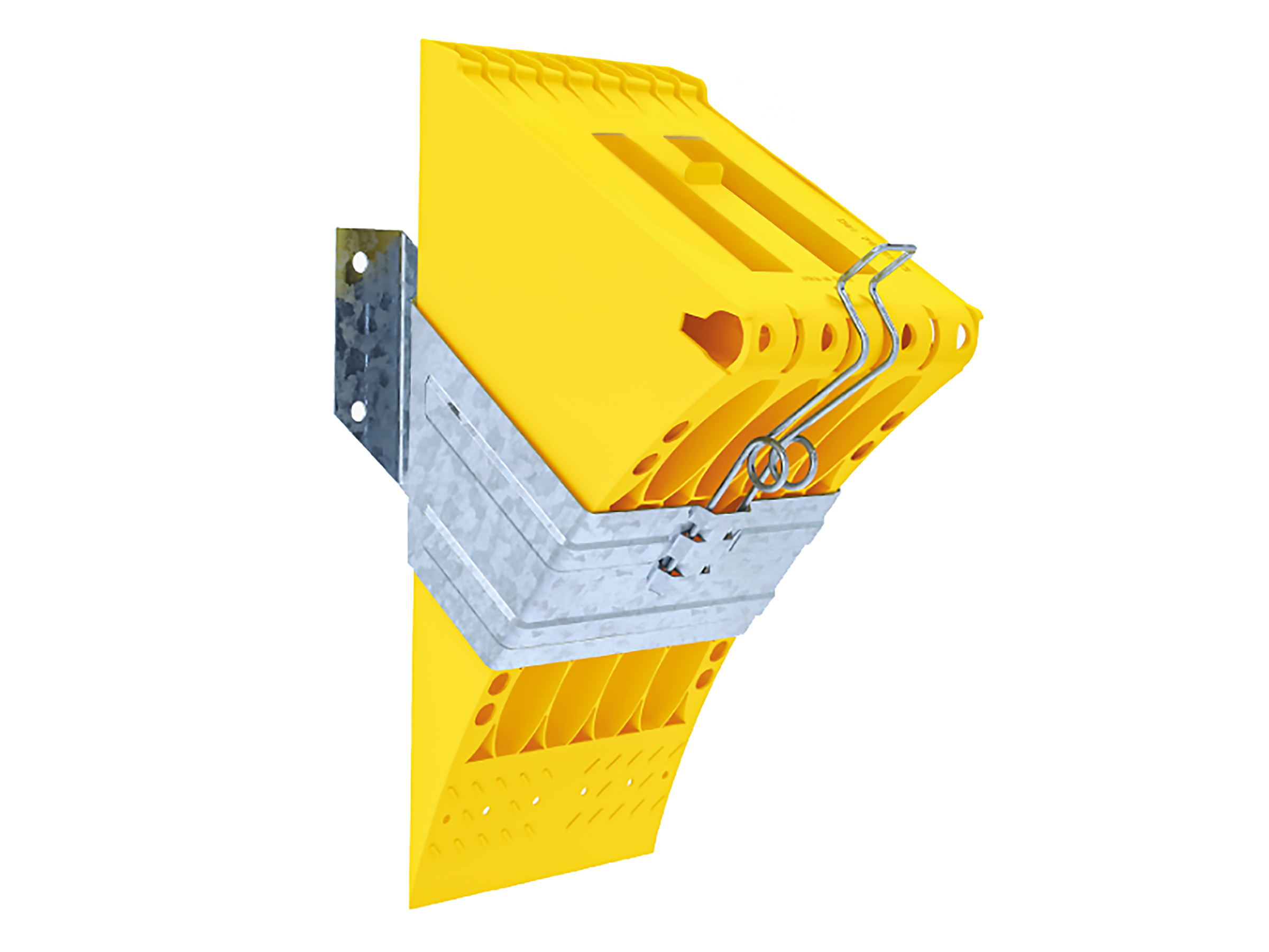 Stoppkloss NG53 höjd 230 mm polypropylen - 2