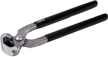 Hovtång Smidd Stål 160-200 mm Härdad PVC-handtag för Spik och Krampa 28561, Juco (Storlek (mm) : 160)