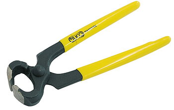 Hovtång Smidd Stål 160-200 mm Härdad PVC-handtag för Spik och Krampa 28561, Juco (Storlek (mm) : 180)