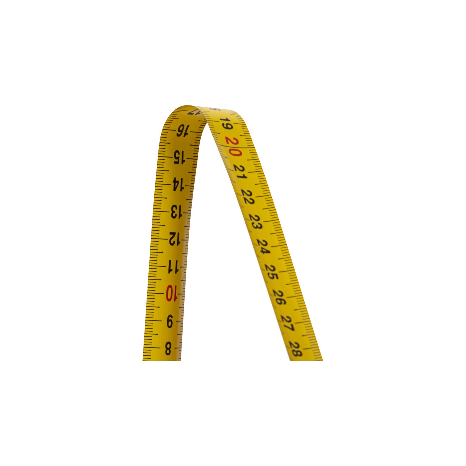PROLINE TOOLS Måttband 8m/25 mm, Tvåsidigt, Nylon, Klämma, CE, Proline - 4