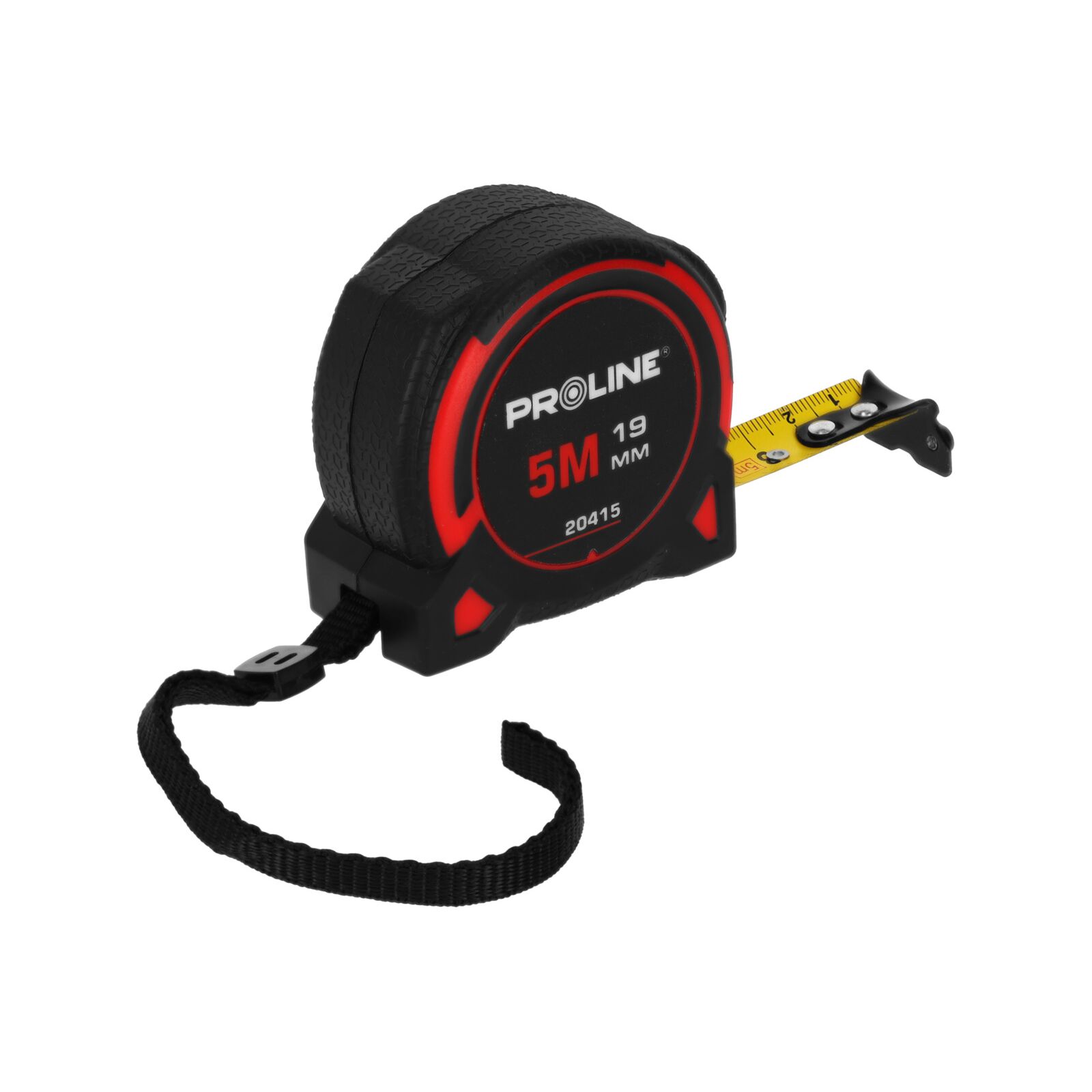 PROLINE TOOLS Måttband 5m/19 mm, Nylon, CE, Proline - 6