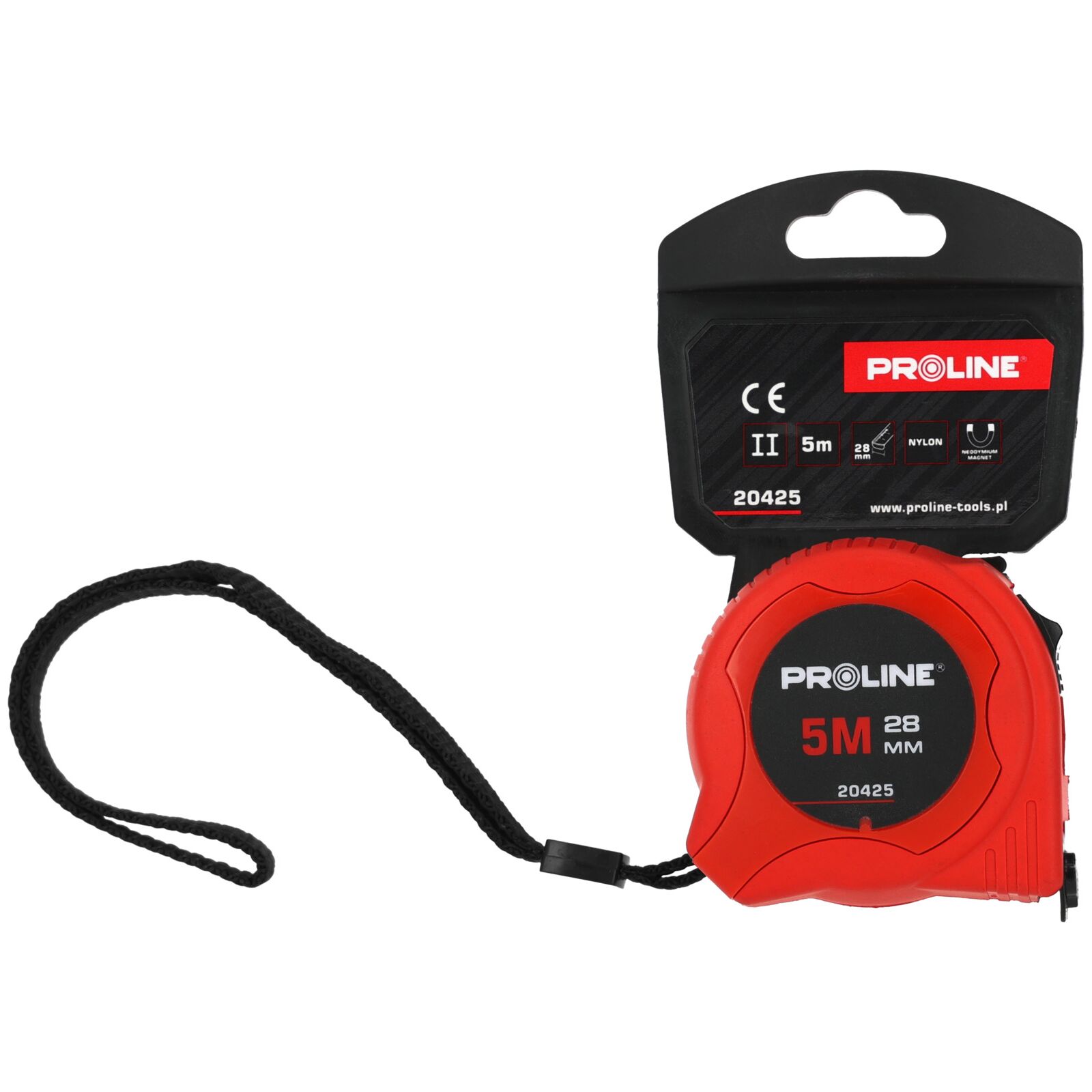 PROLINE TOOLS Måttband 3m/16 mm, Nylon, CE, Proline - 4