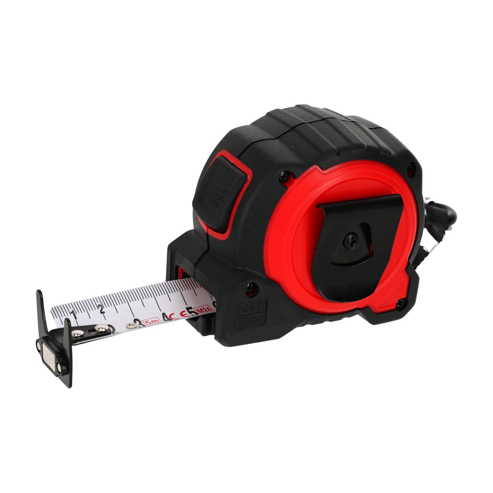 PROLINE TOOLS Måttband 5m/32 mm, Tvåsidigt, Nylon, Klämma, CE, Proline - 6
