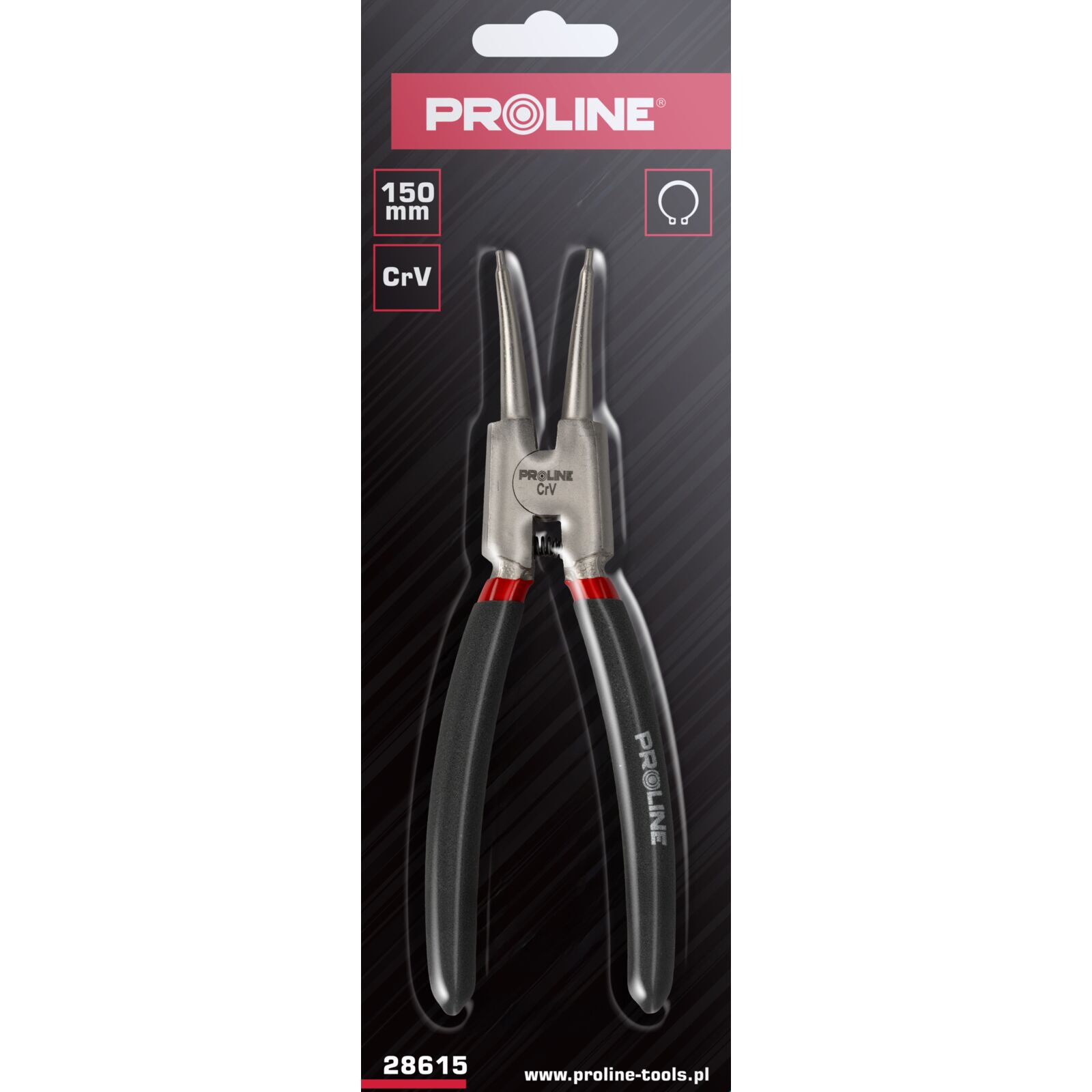 PROLINE TOOLS Spårringstång raka käftar utvändiga 150-175 mm, Proline - 175 - 5