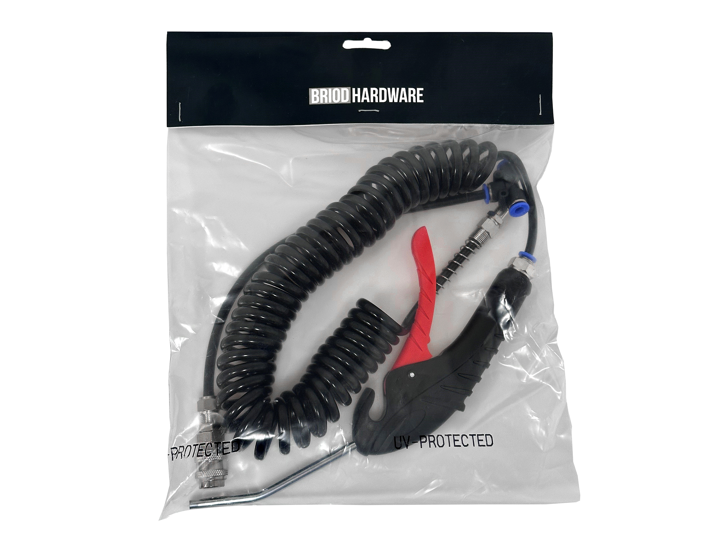 PT - Rengöringspistol m spiral 4M snabbkoppl för butik