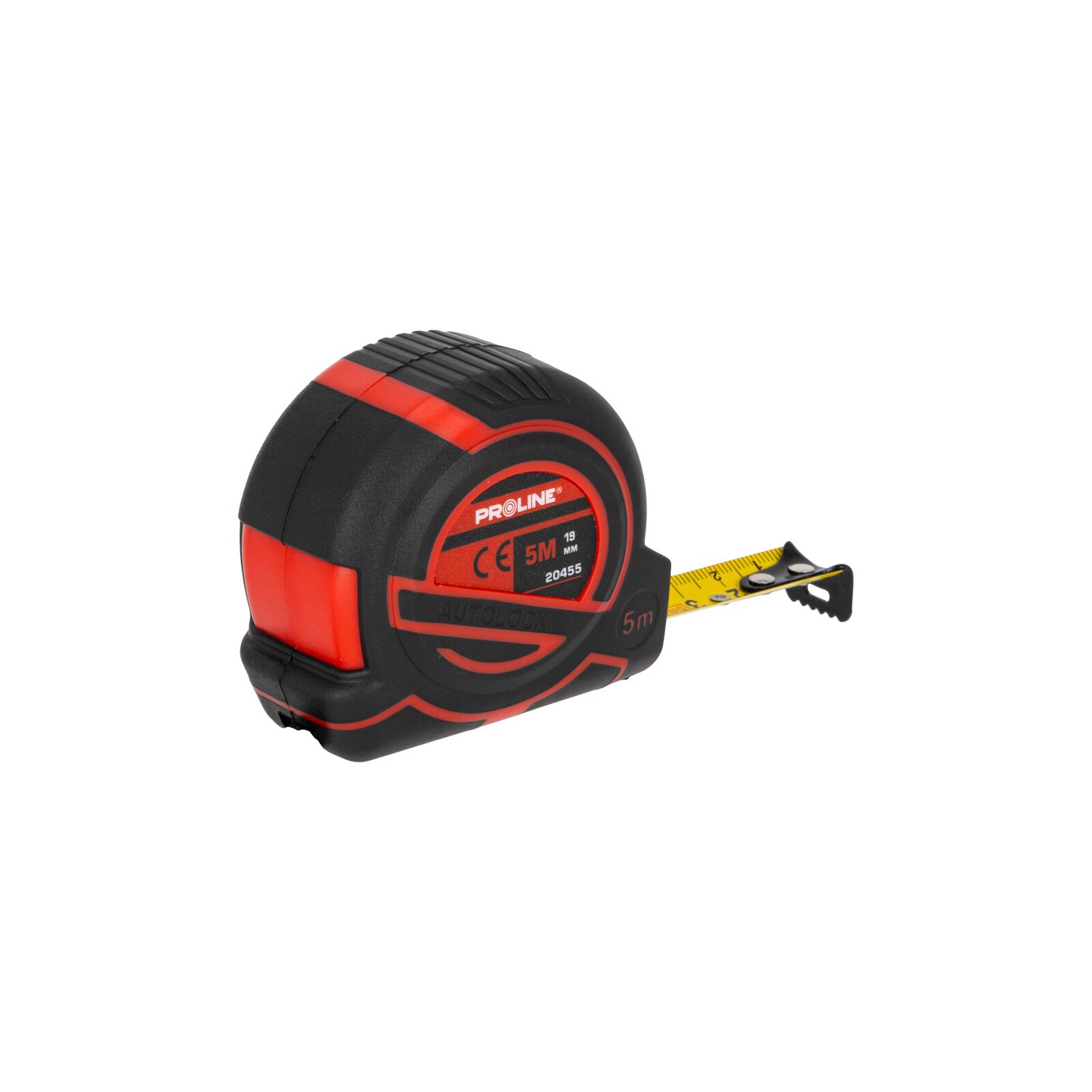 PROLINE TOOLS Måttband 5m/19 mm, Mattsvart Rem, CE, Proline - 4