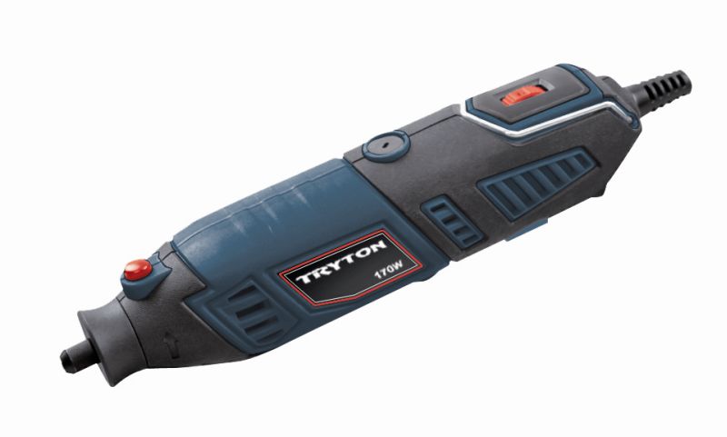 Tryton MINISLIPMASKIN 170W inkl. 40 tillbehör, böjbar, inkl. väska