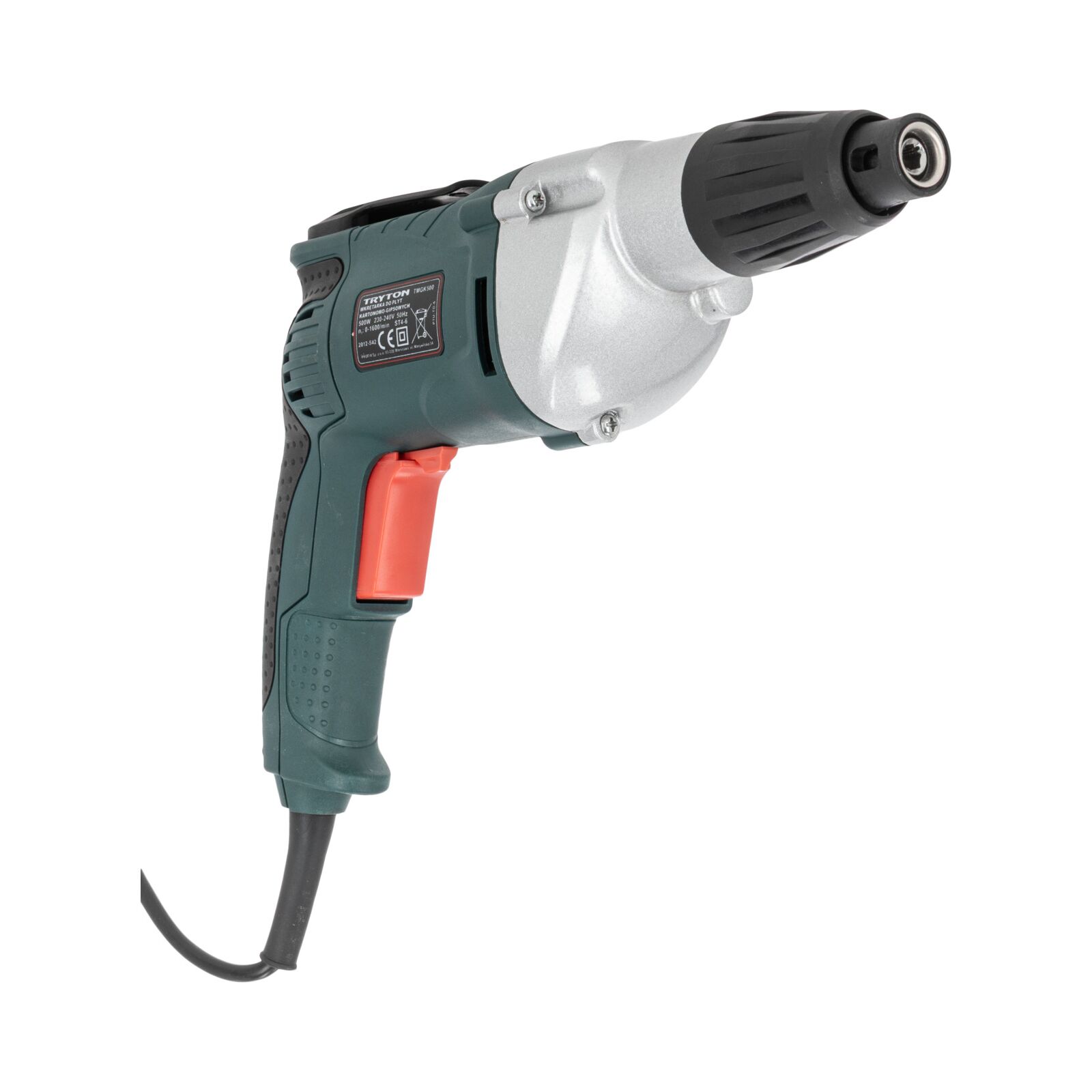 Tryton Gipsskruvdragare 500W, 0-1600/min - 6