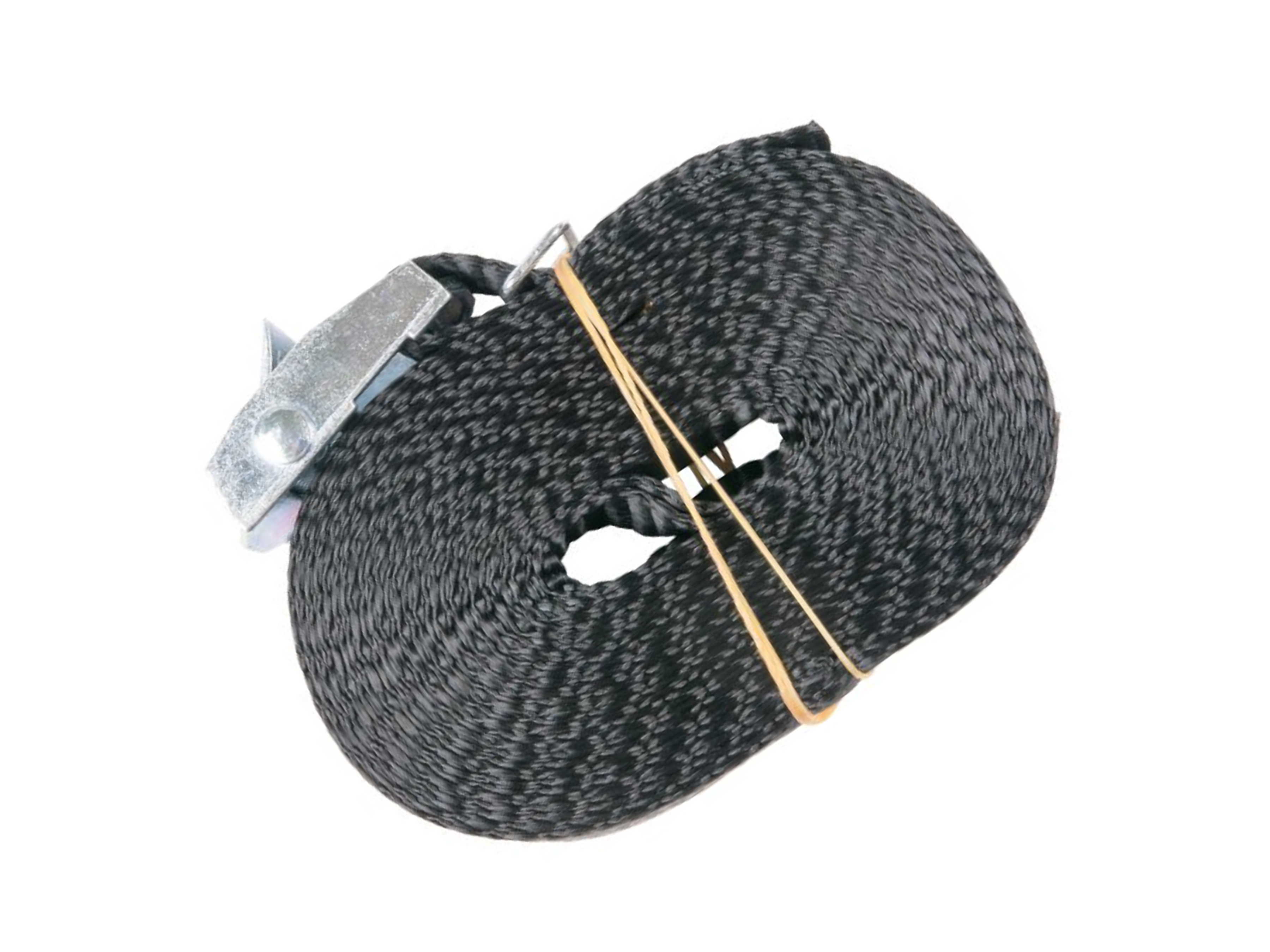 Kamlåssurrning 25 mm 3,5 m svart 250 kg (rakt drag)