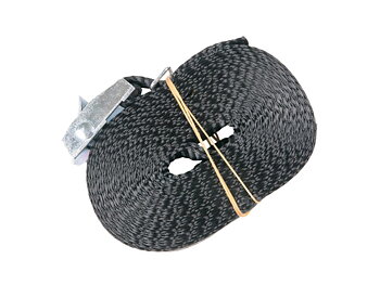 Kamlåssurrning 25 mm 3,5 m svart 250 kg (rakt drag)