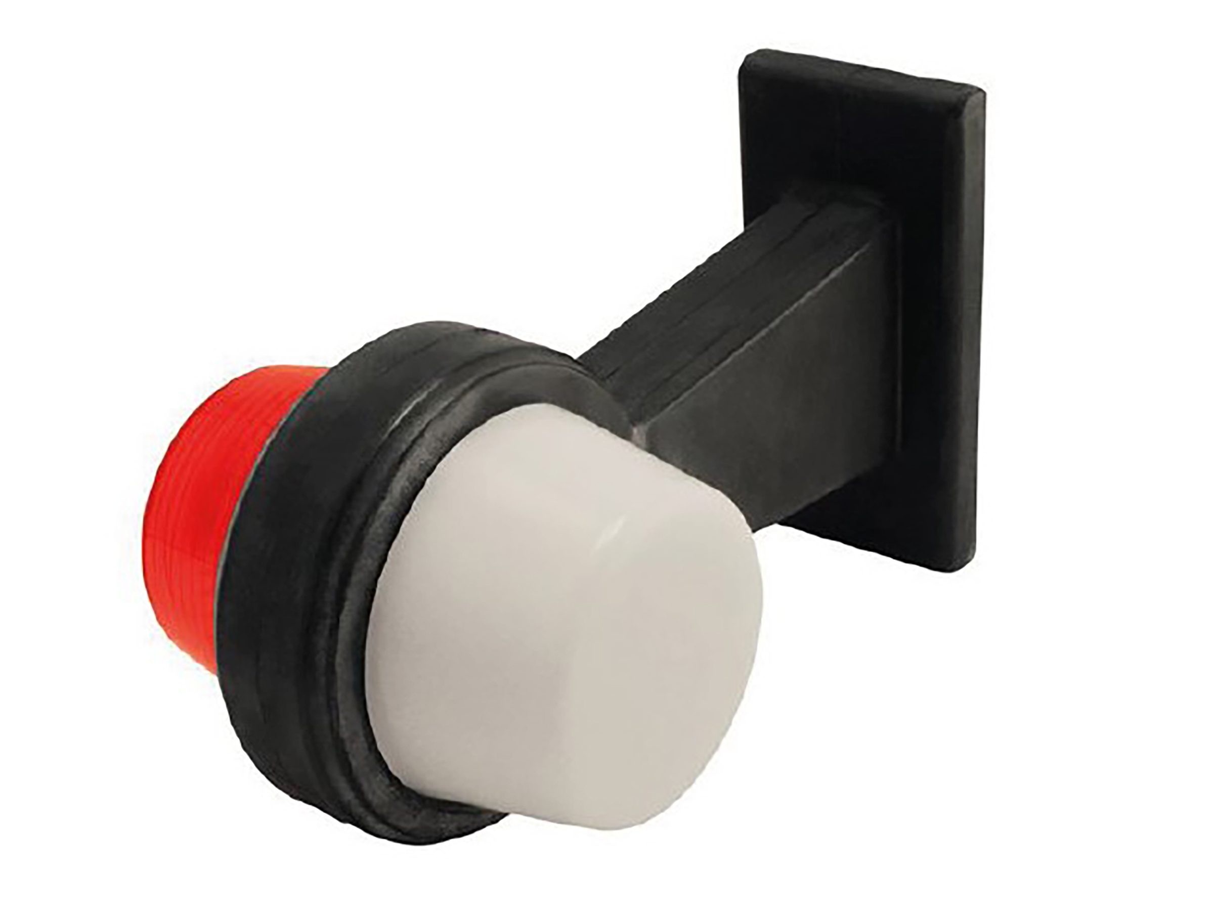 Positionslampa 165 mm rak röd/vit *anskaffning