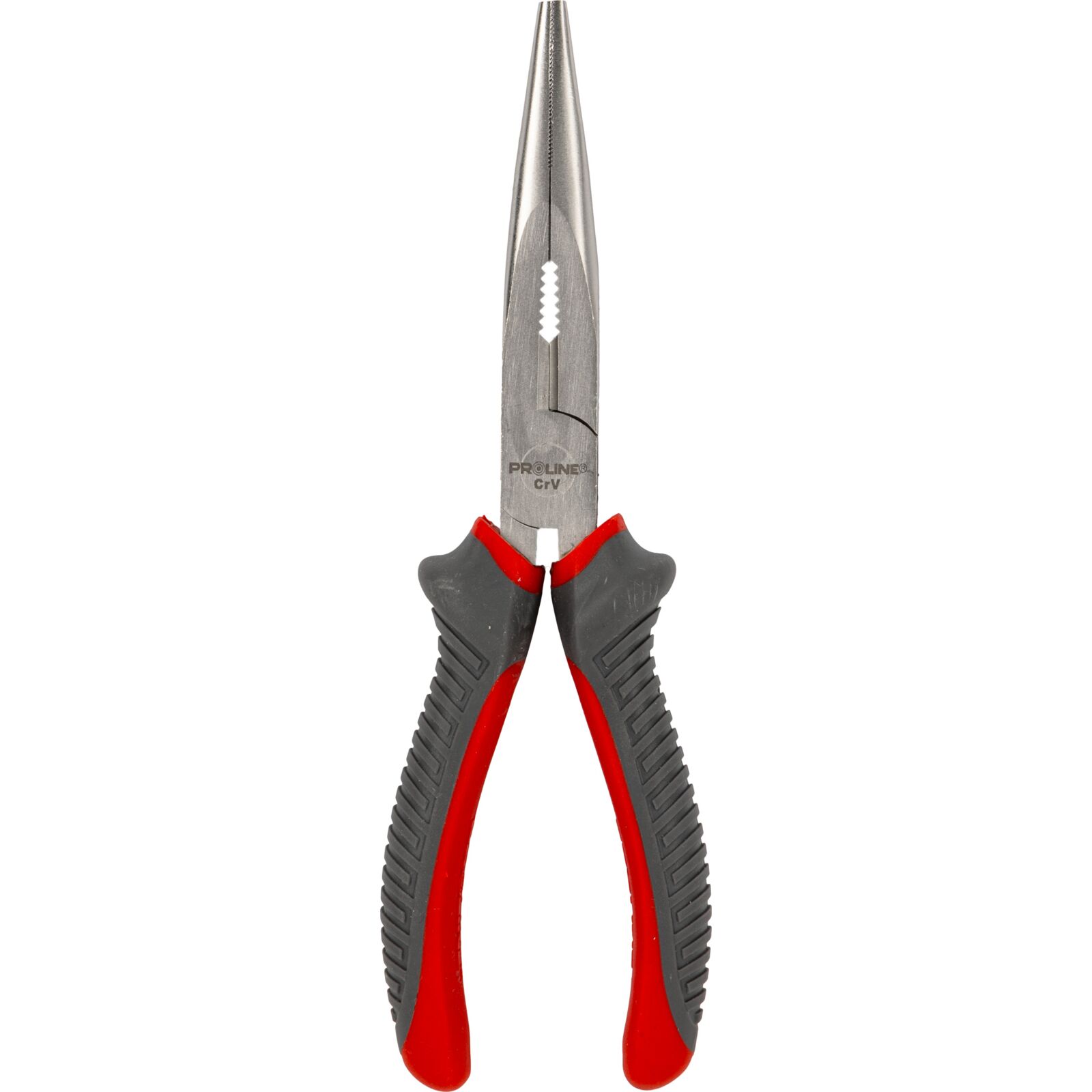 PROLINE TOOLS Flacktång 160 mm, Rundad Käft, Räfflad Grepyta, Proline - 3