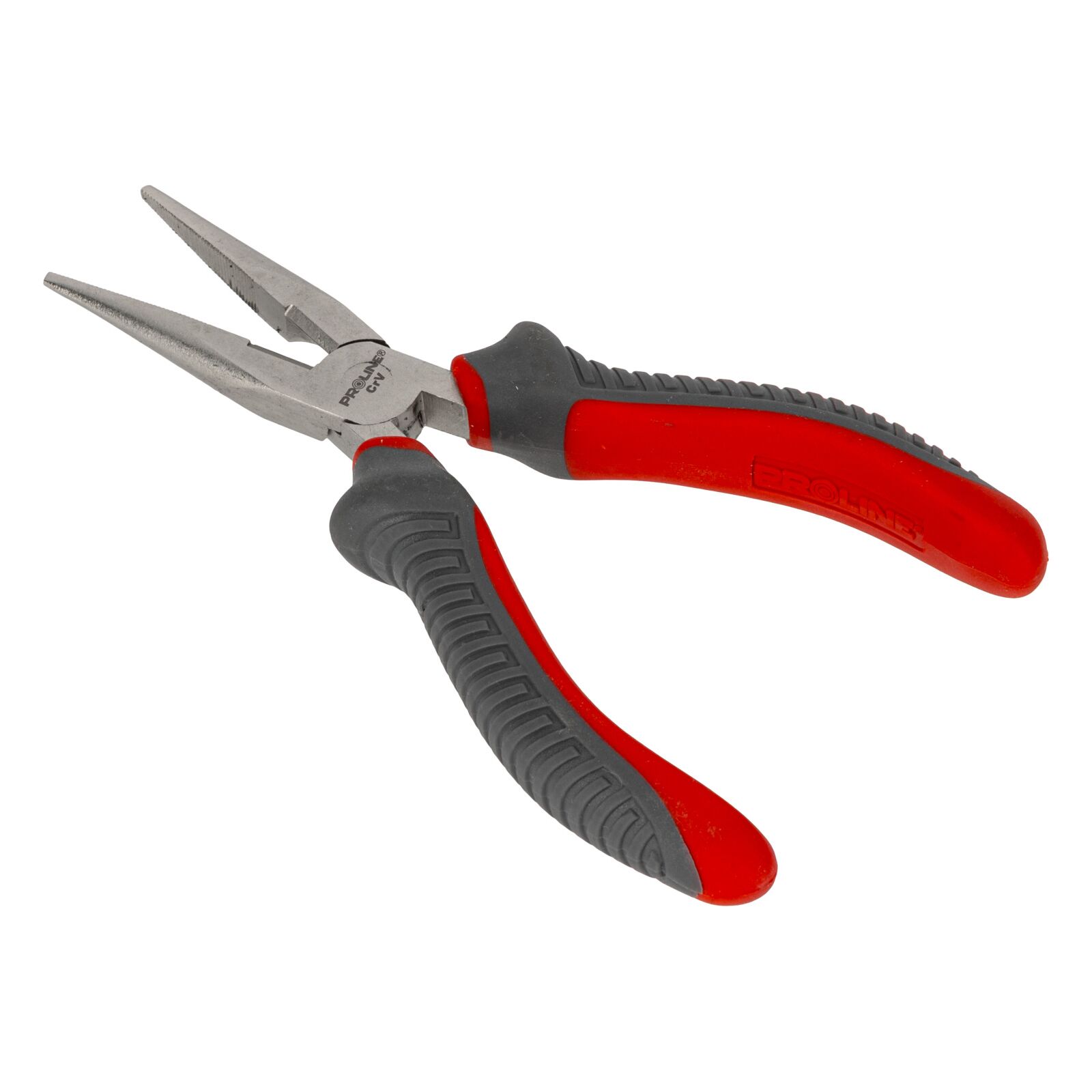 PROLINE TOOLS Flacktång 160 mm, Rundad Käft, Räfflad Grepyta, Proline - 5
