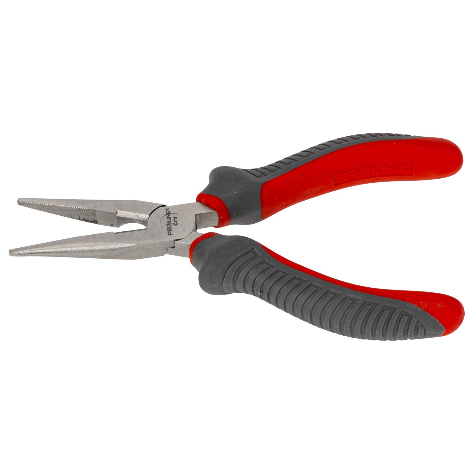 PROLINE TOOLS Flacktång 160 mm, Rundad Käft, Räfflad Grepyta, Proline - 6