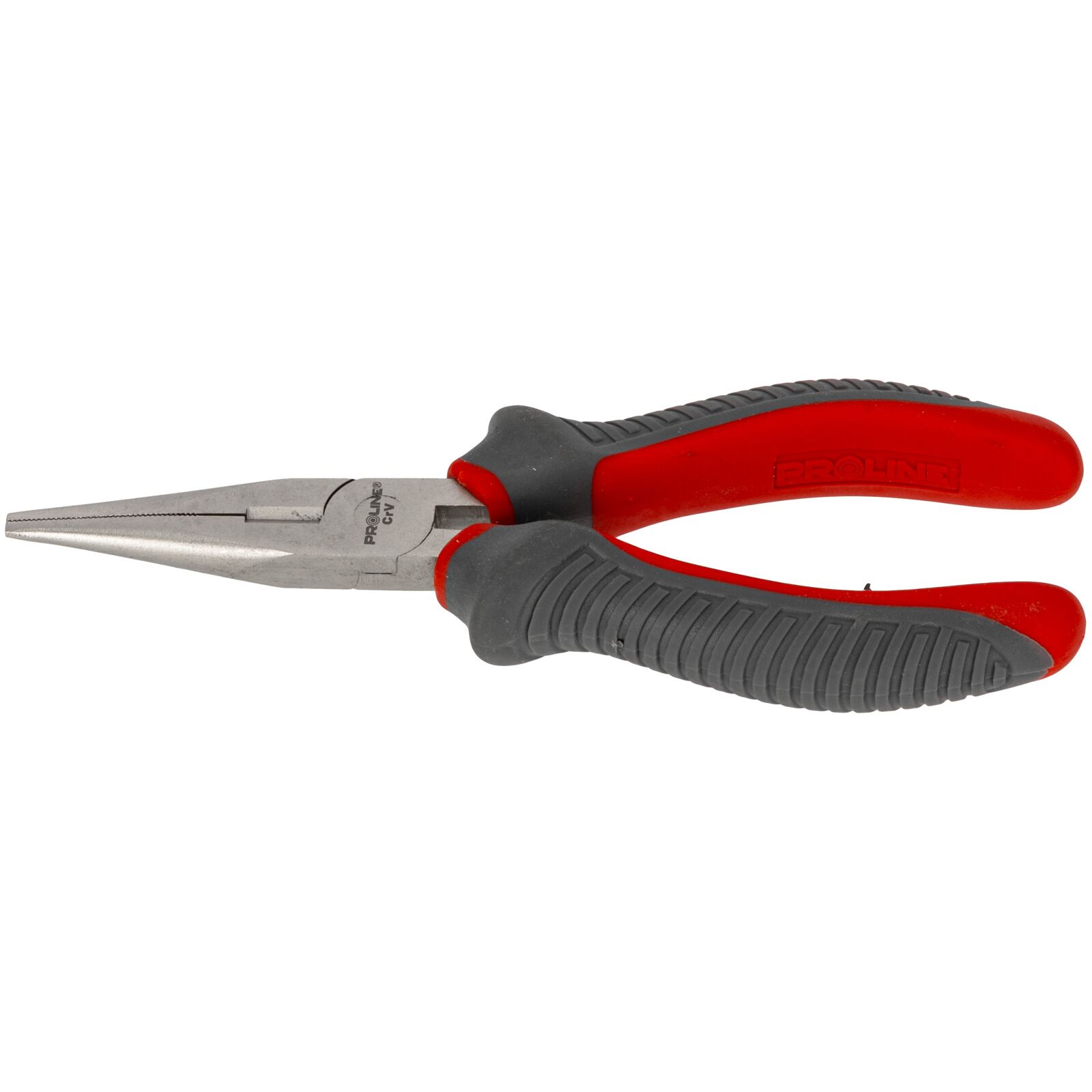 PROLINE TOOLS Flacktång 160 mm, Rundad Käft, Räfflad Grepyta, Proline - 4