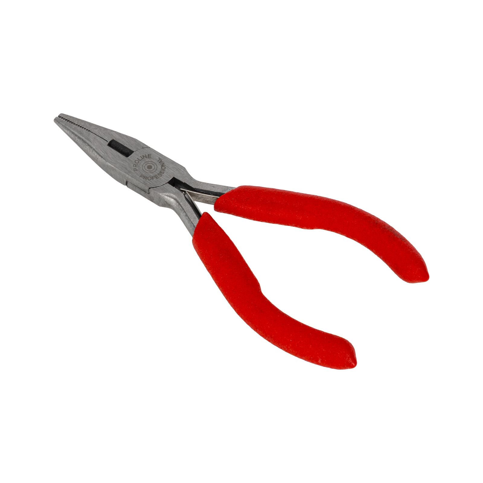 PROLINE TOOLS Flacktång 120 mm Micro med fjäder, rundad lång käft, Proline - 4