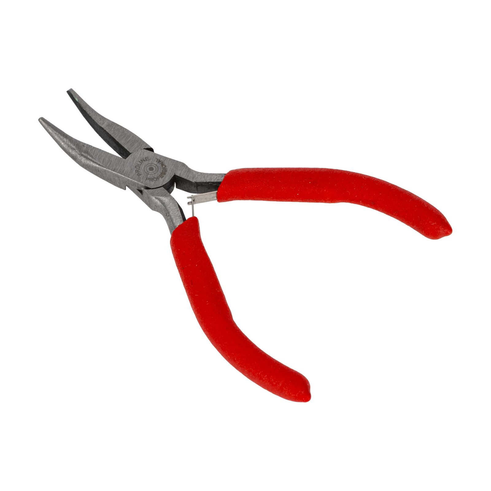 PROLINE TOOLS Flacktång böjd 120 mm, l=120 mm, Rundad Käft, Proline - 2